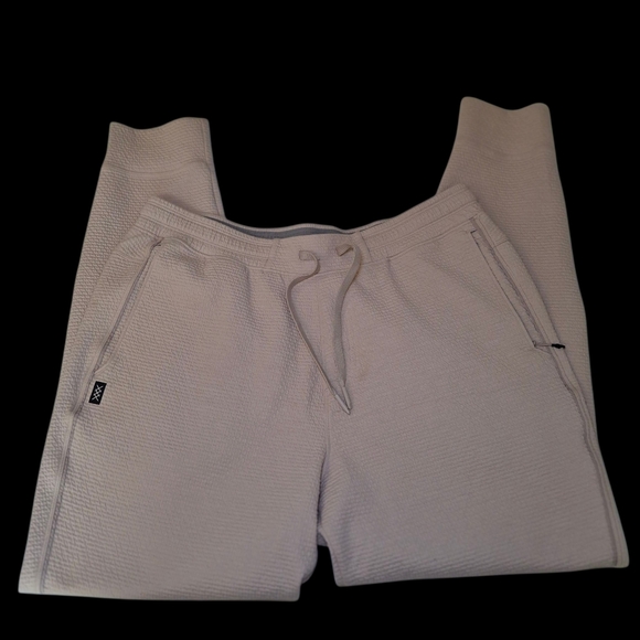 Rhone Men's Tribeca Tech Textured Jogger Pants Size Size Large Rose/Blush/Pink - Picture 1 of 16